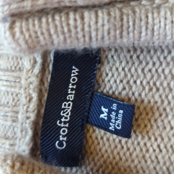 Men's Medium sweater 1/4 zip - Picture 2 of 7